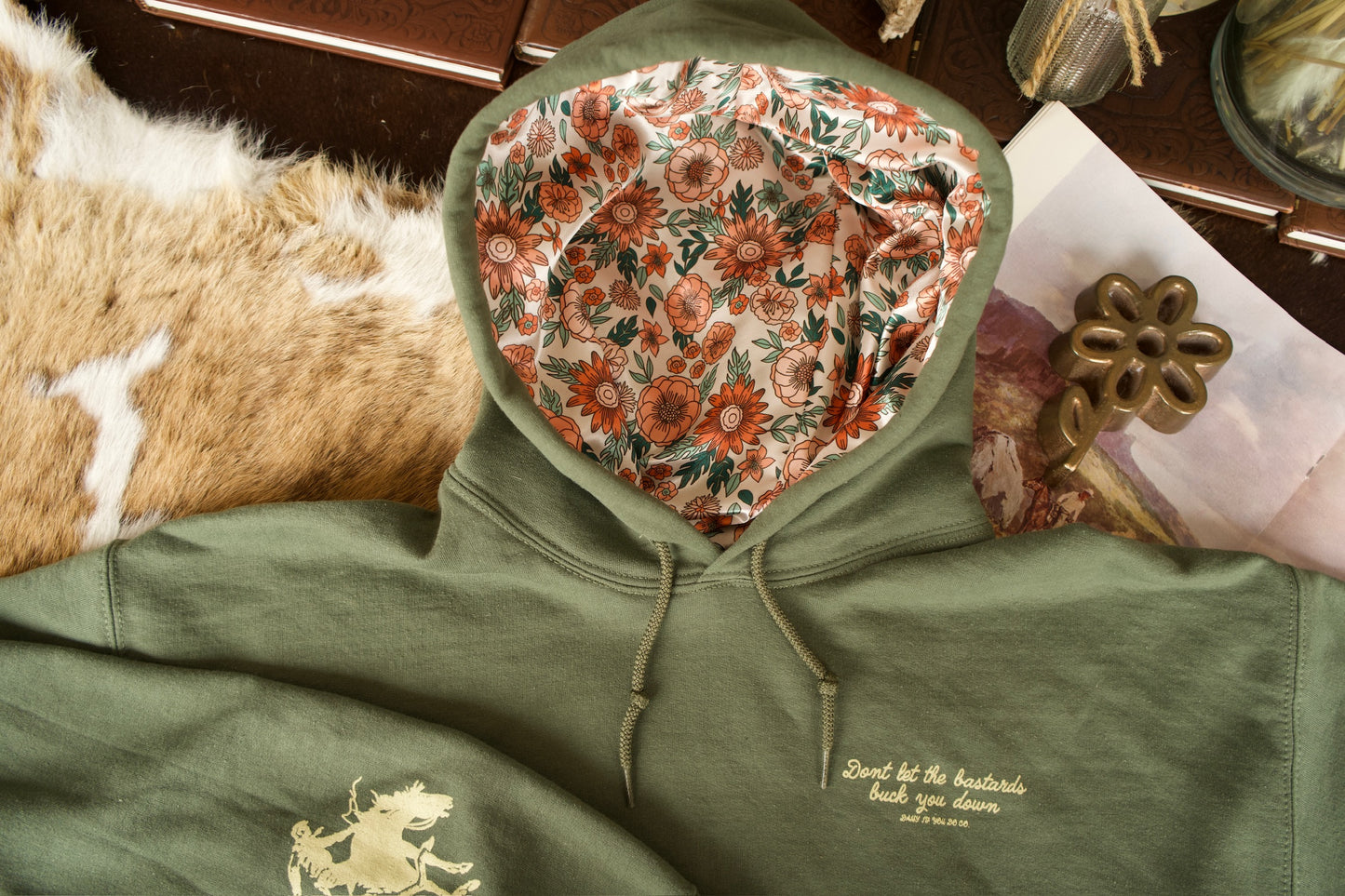 Bucked Down Unisex Hoodie