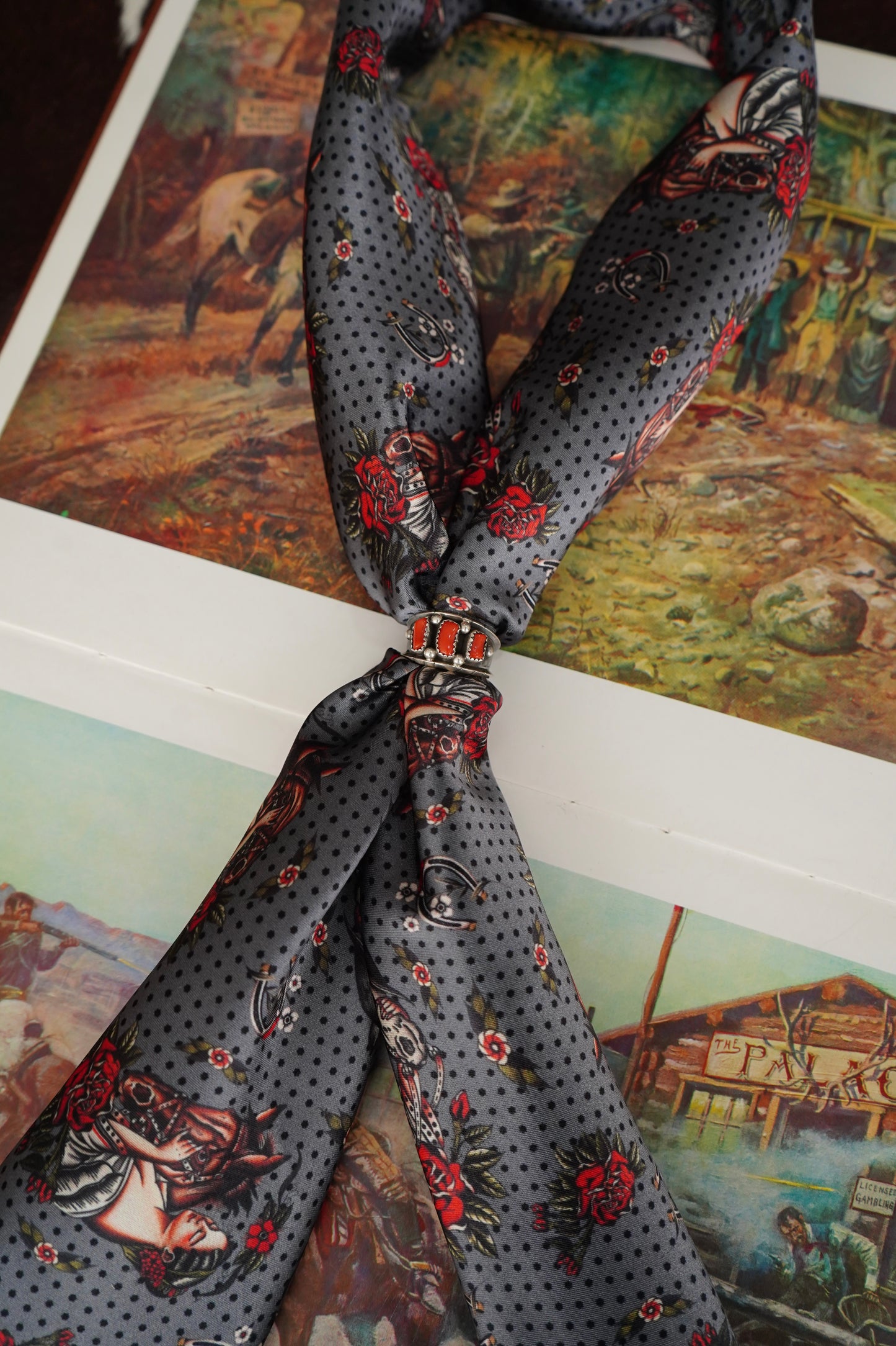 American Traditional Rosial Wild Rag