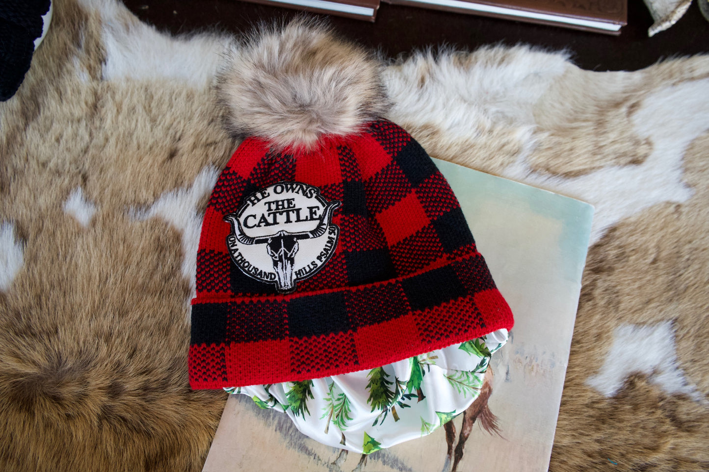 Powerful Patches on Satin Lined Beanies, Neckwarmers & Headbands