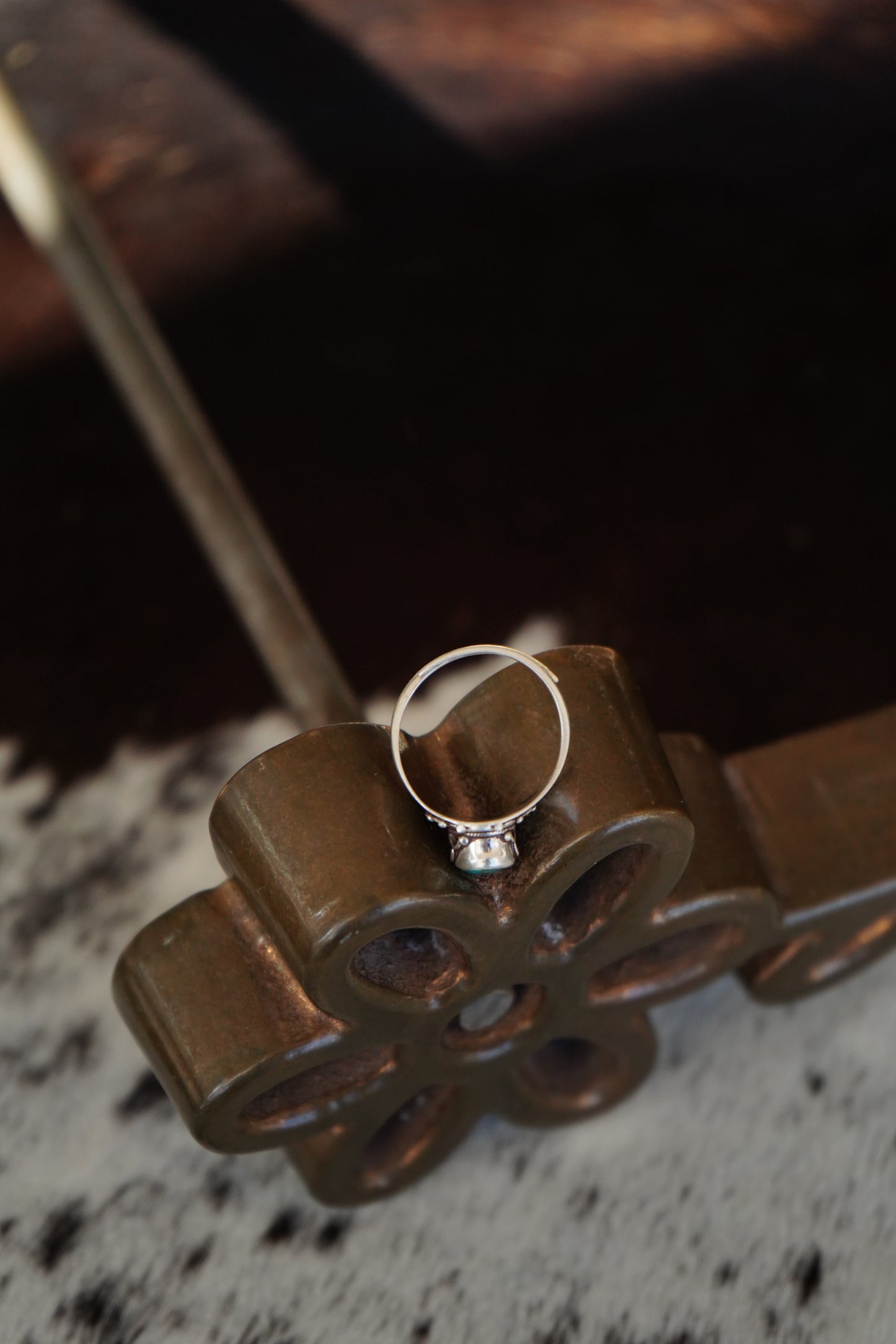 Lander Turquoise Rings - Adjustable