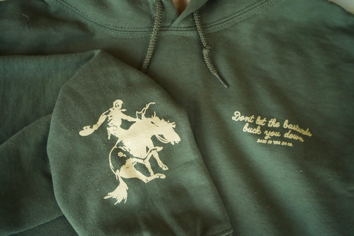 Bucked Down Unisex Hoodie