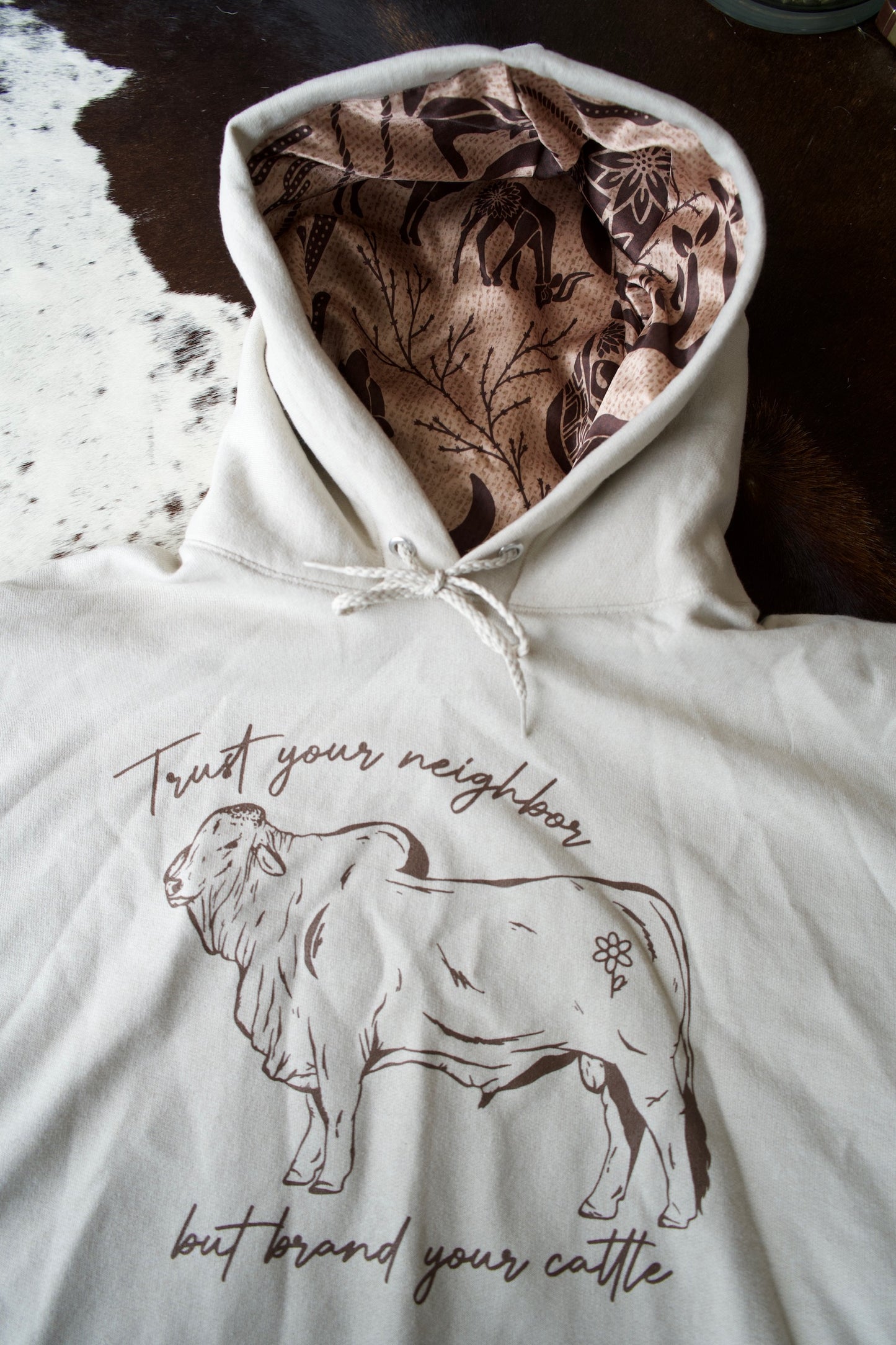 Brand Your Cattle Unisex Hoodie