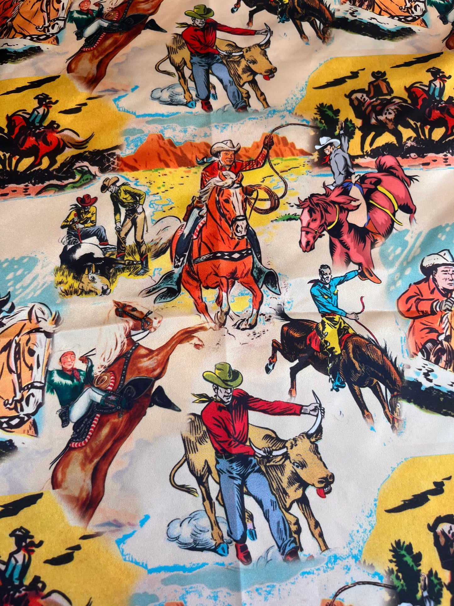 Vintage Cowboyin' Wild Rag