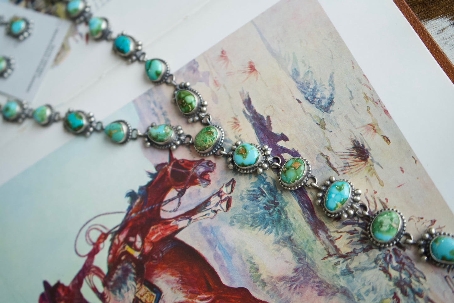 Sheryl Martinez Sonoran Gold Turquoise Set