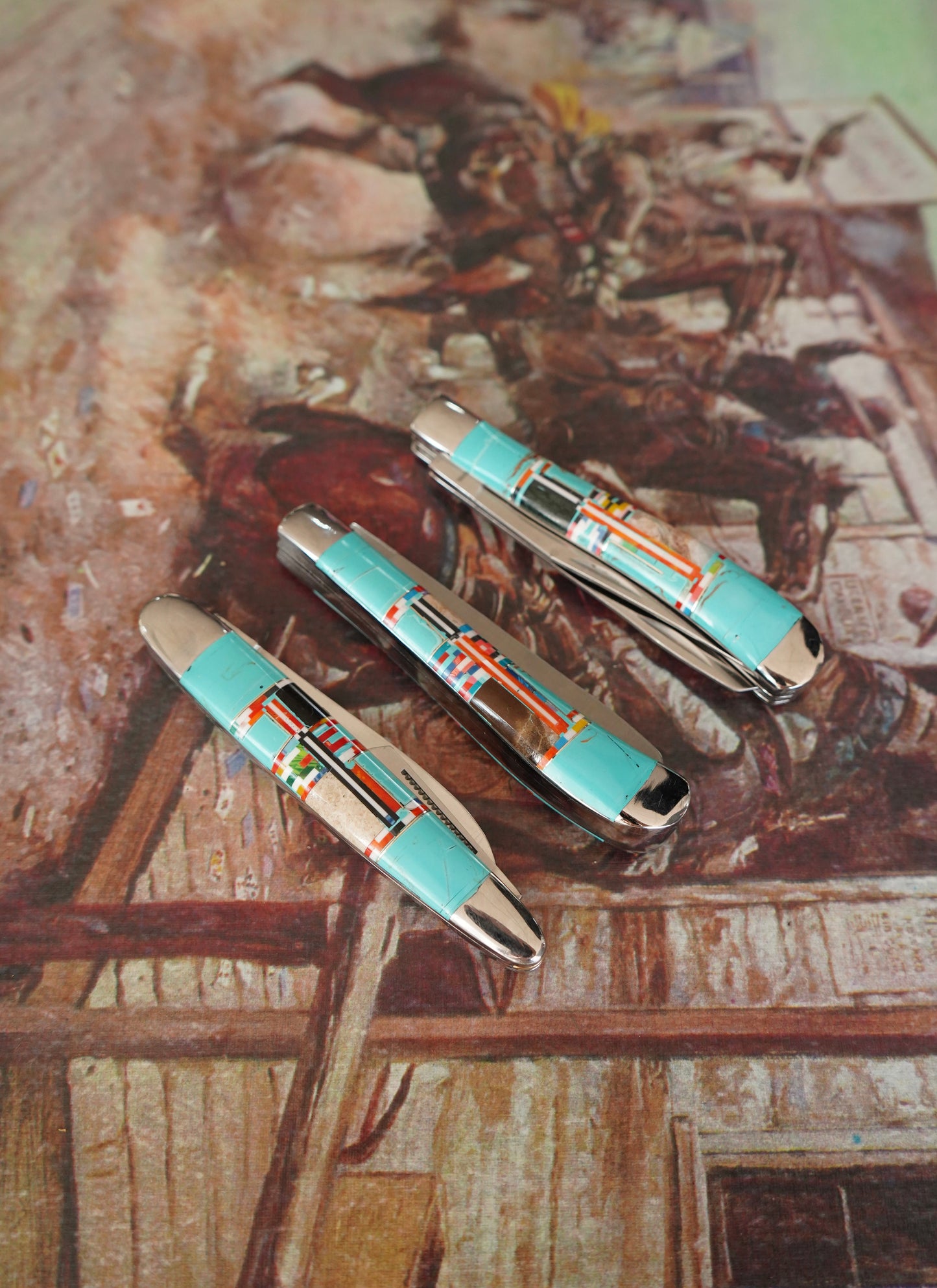 Turquoise Knives