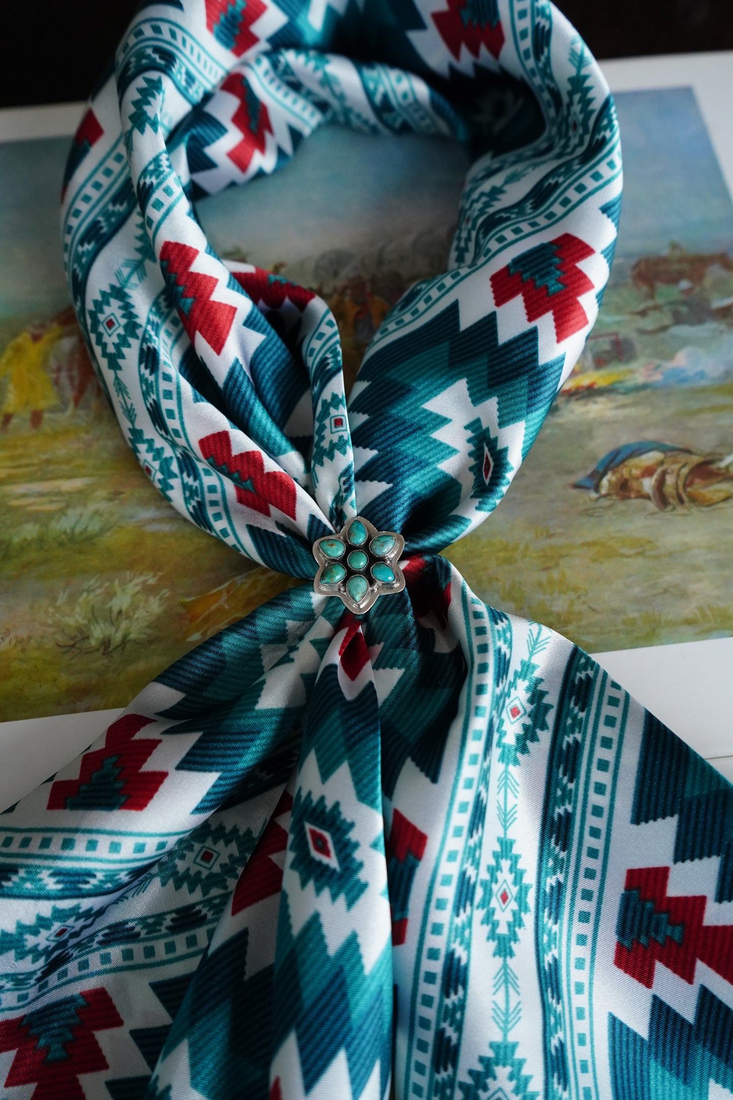 Montana Aztec Double Sided Wild Rag