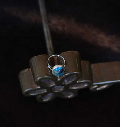 Persian Turquoise Ring - Sz 5.5