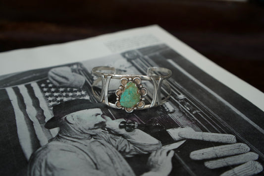 Vintage Royston Turquoise Cuff