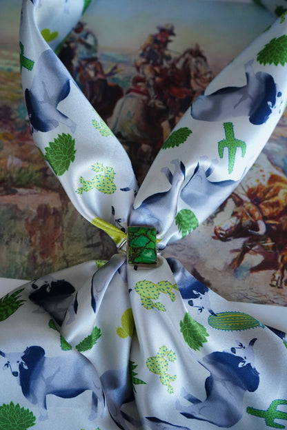 Cactus & Brahmas Wild Rag