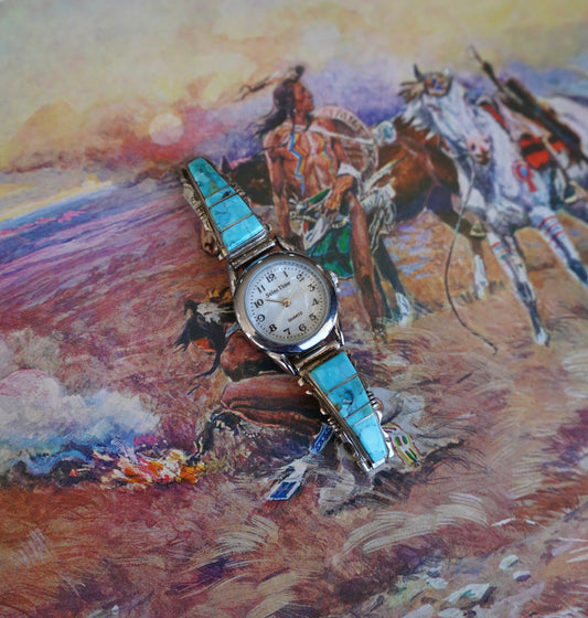 Steve Francisco Turquoise Watch