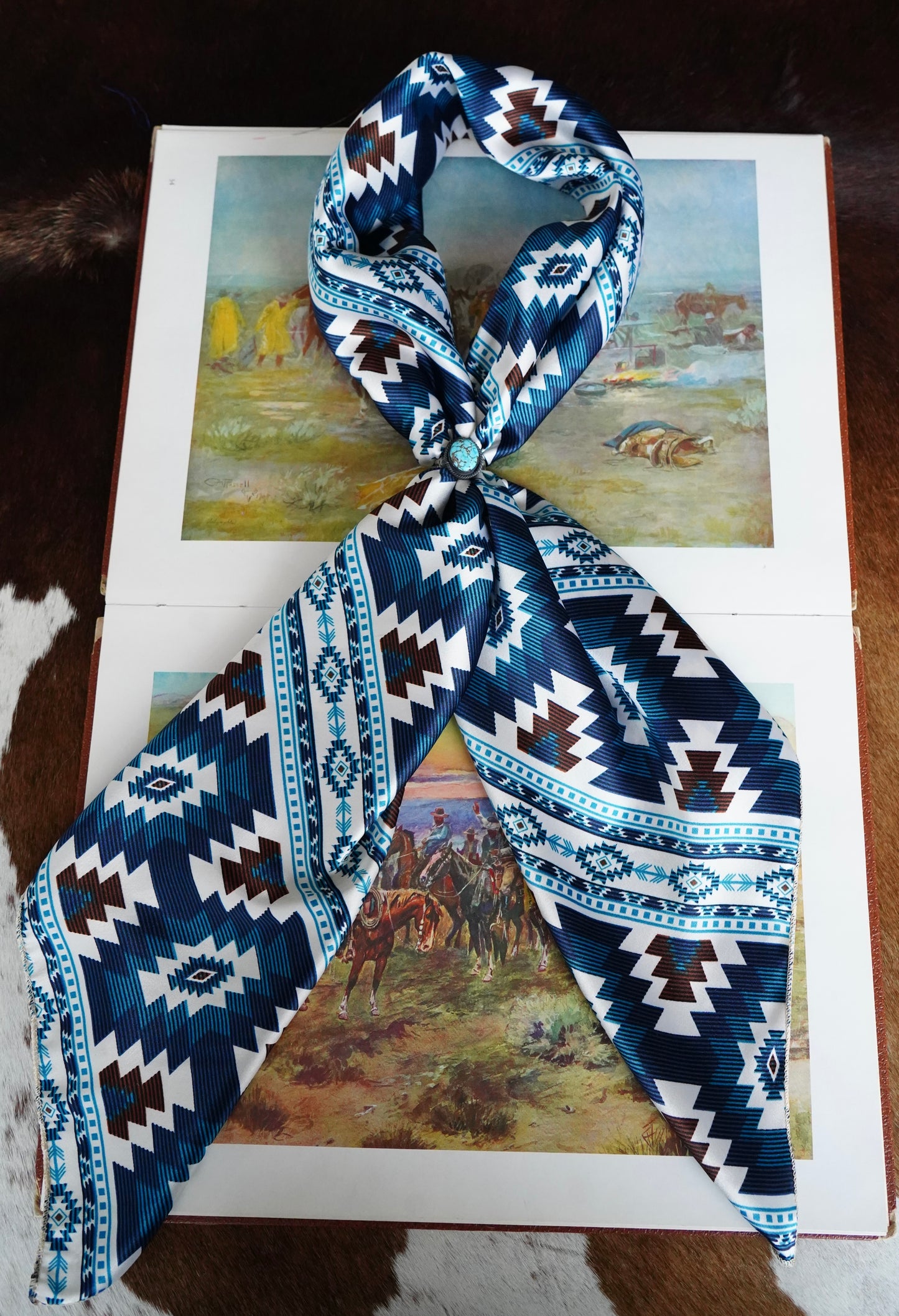 Montana Aztec Double Sided Wild Rag