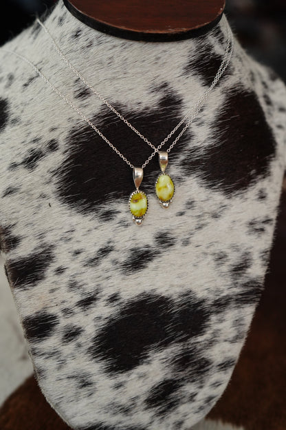 Dainty Single Stone Pendants
