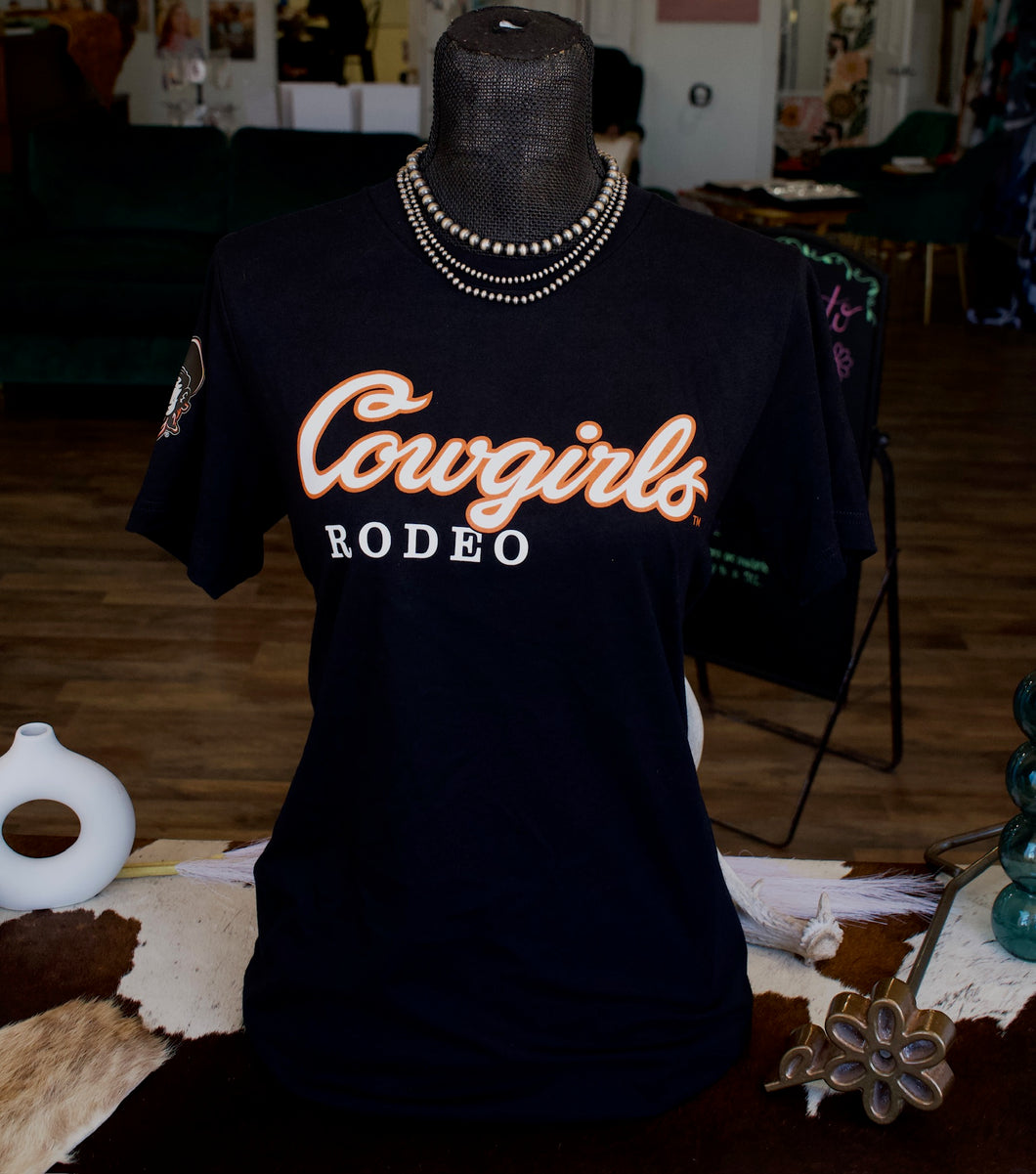 Black - Cowgirl’s Rodeo T- Shirt