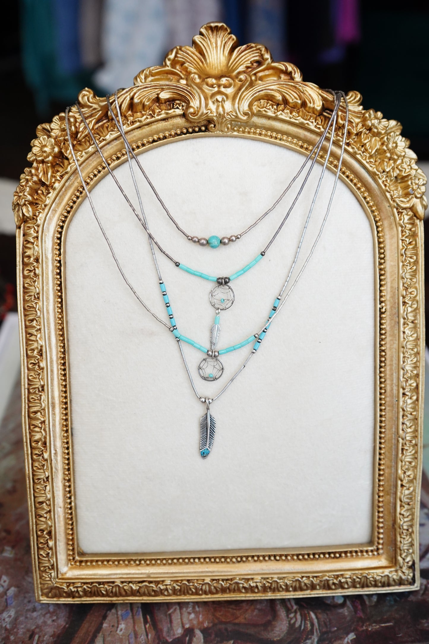 Vintage Liquid Sterling Silver Necklaces