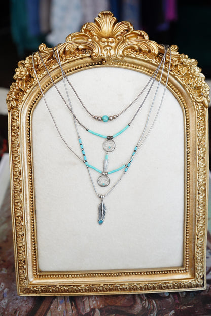 Vintage Liquid Sterling Silver Necklaces