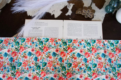 Watercolor Springtime Floral Wild Rag