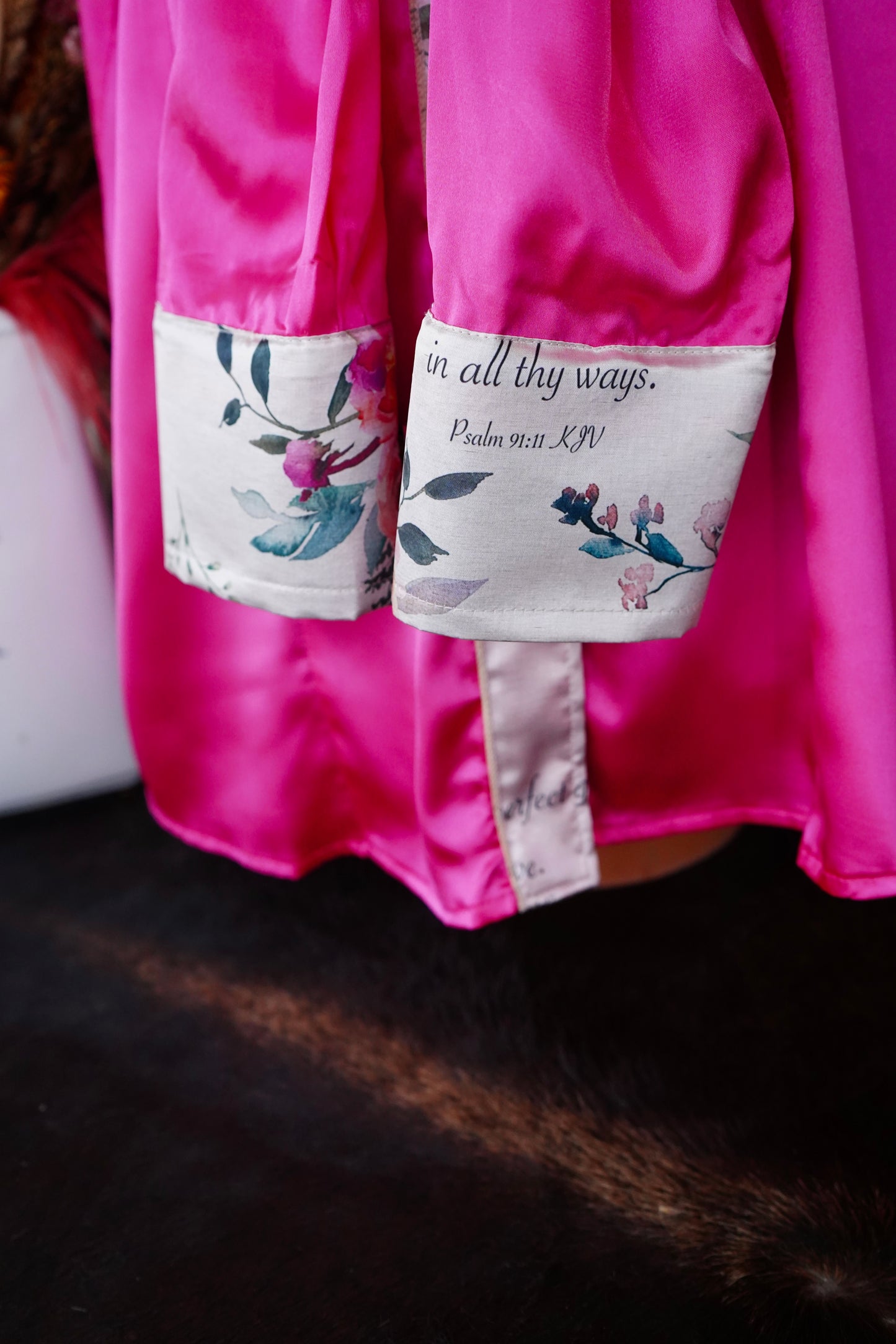 2XL - Hot Pink w/ Tan Verses Button Down