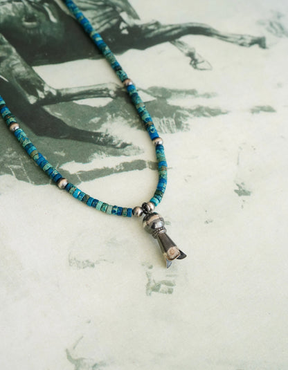 Turquoise Heishi Bead Necklaces