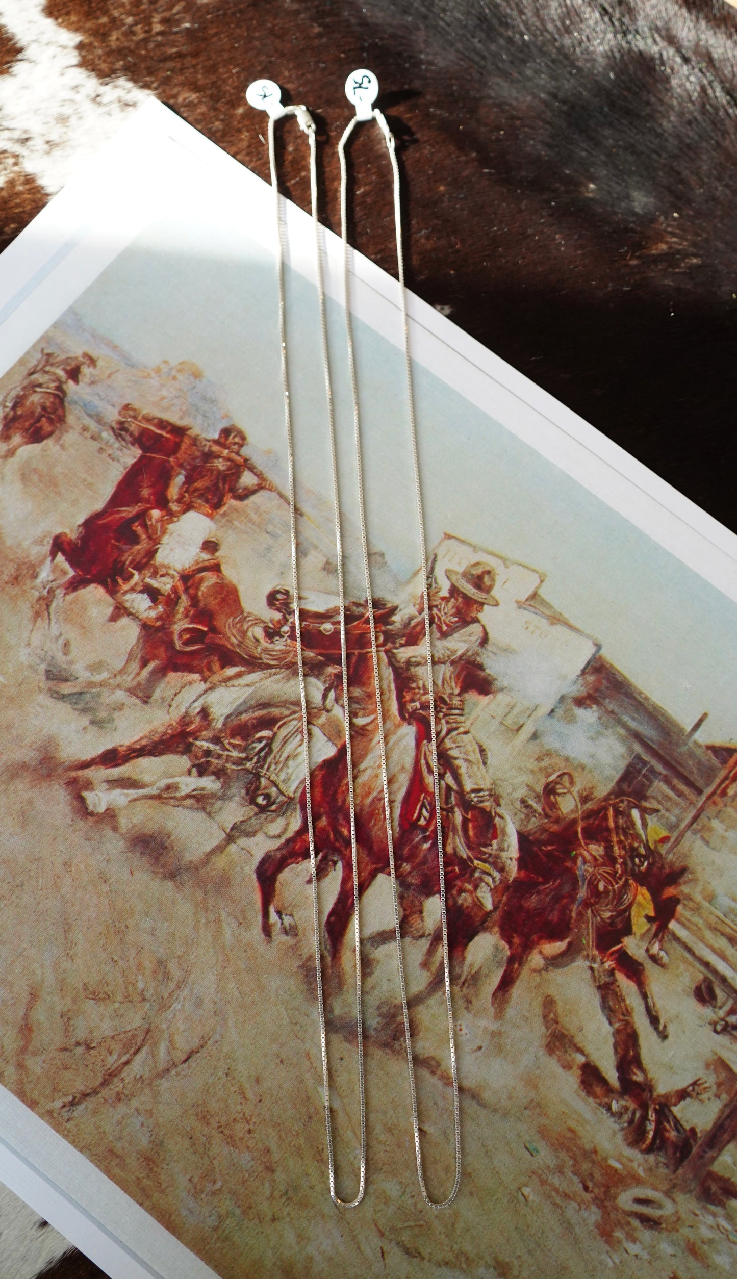 Italy Sterling Silver No Tangle Necklace Chains