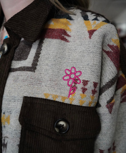 Daisy Aztec Shacket
