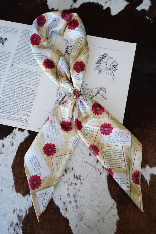 Postcard Scripture Wild Rag