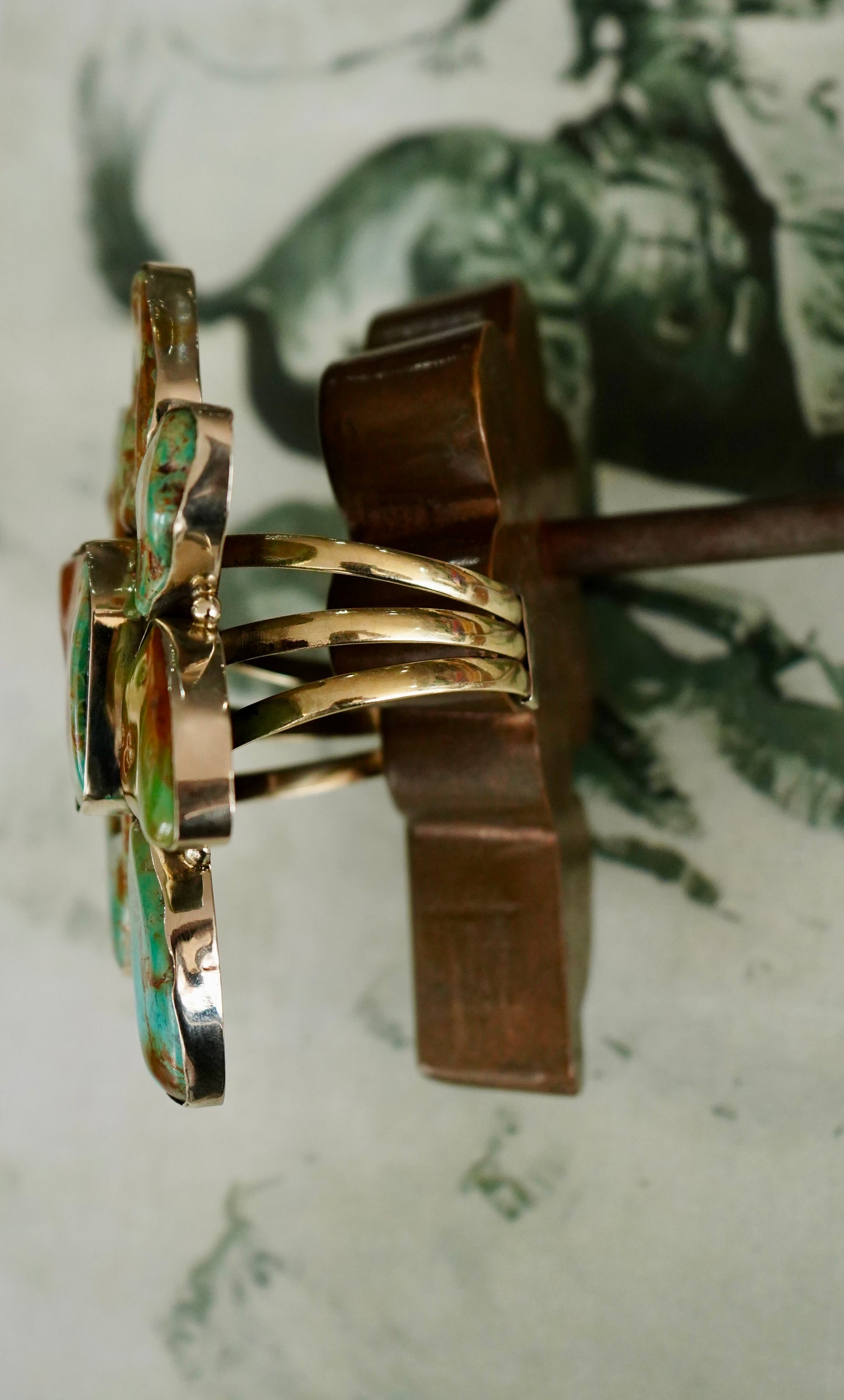 Turquoise Statement Cuff