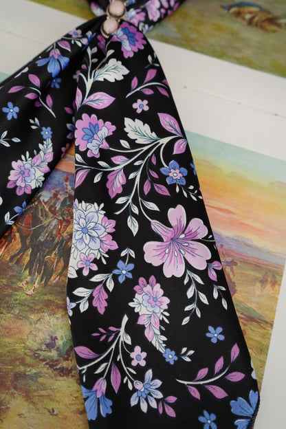 Pink & Purple Floral Paisley Wild Rag