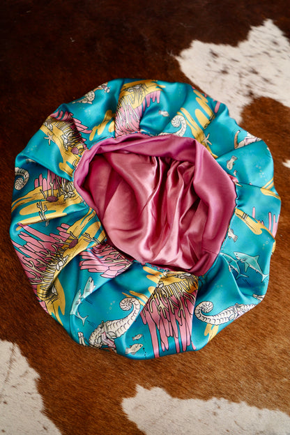 Daisy Satin Bonnets