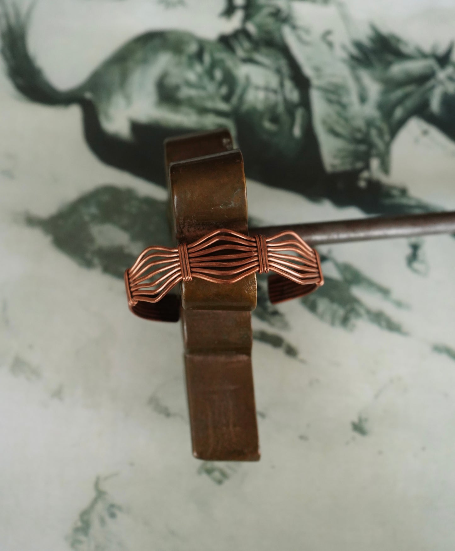 Wavy 7 Strand Copper Cuff
