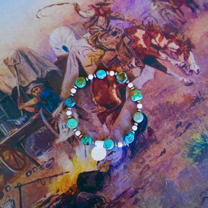 Sterling Silver Pearls Stretchy Bracelets