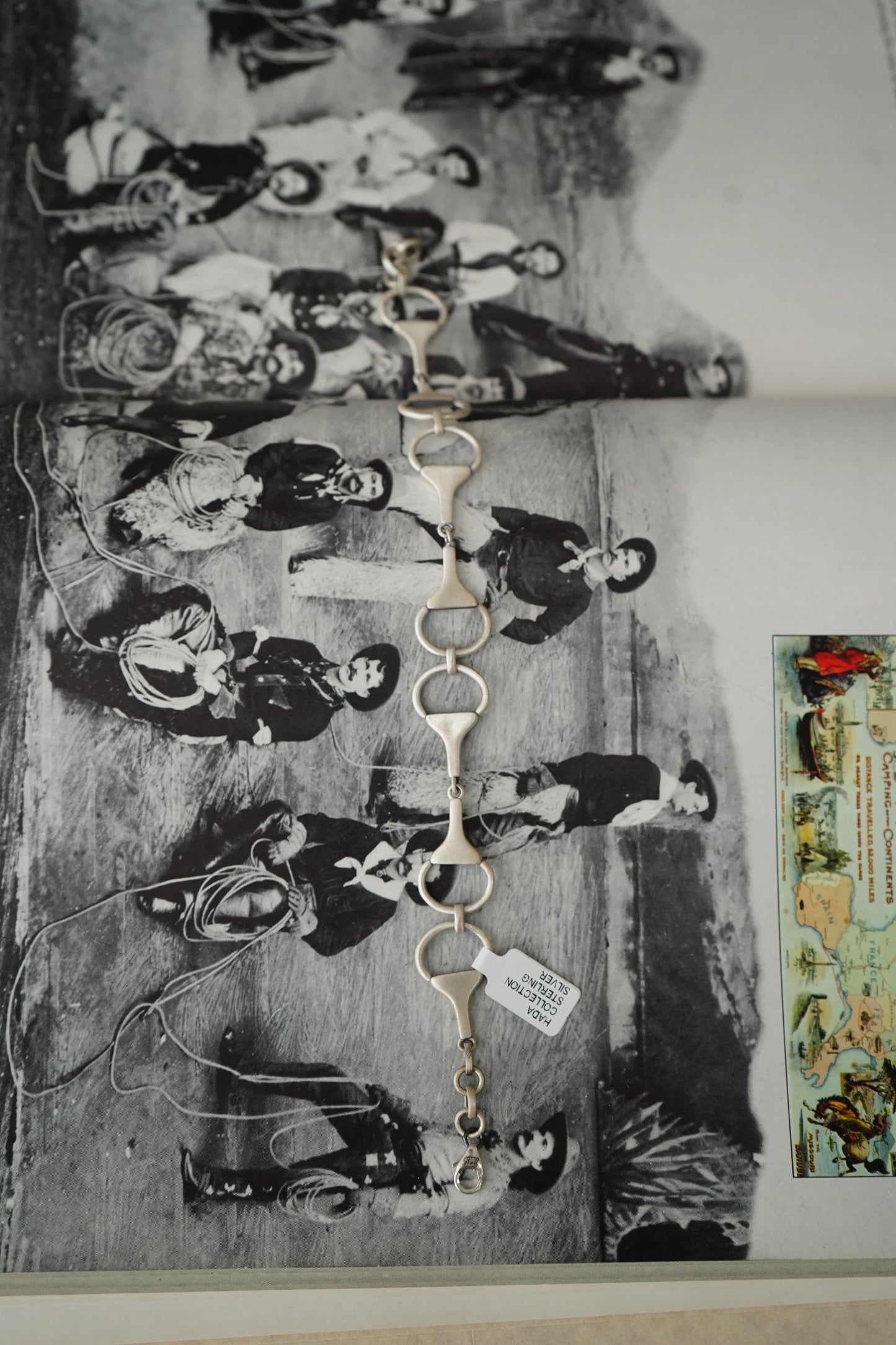 Sterling Silver Snaffle Bit Bracelet
