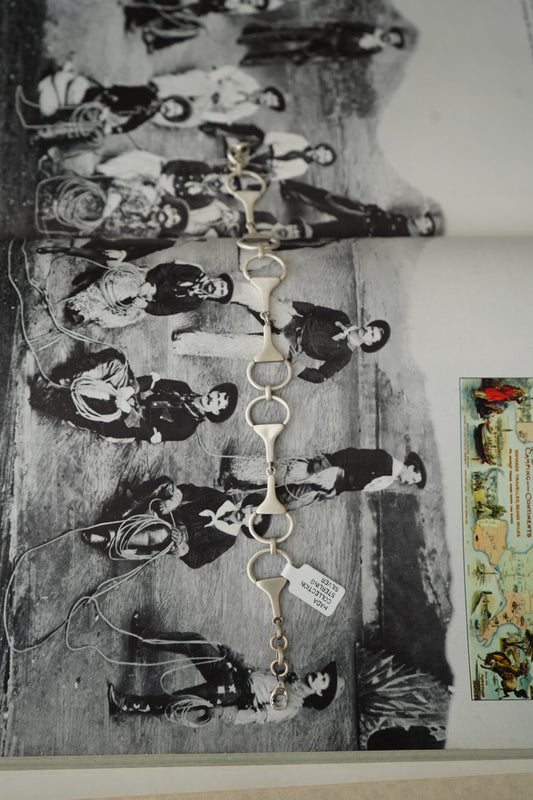 Sterling Silver Snaffle Bit Bracelet