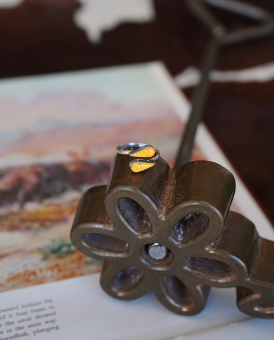 Velda Nastacio 2 Stone Opal Rings - Adj