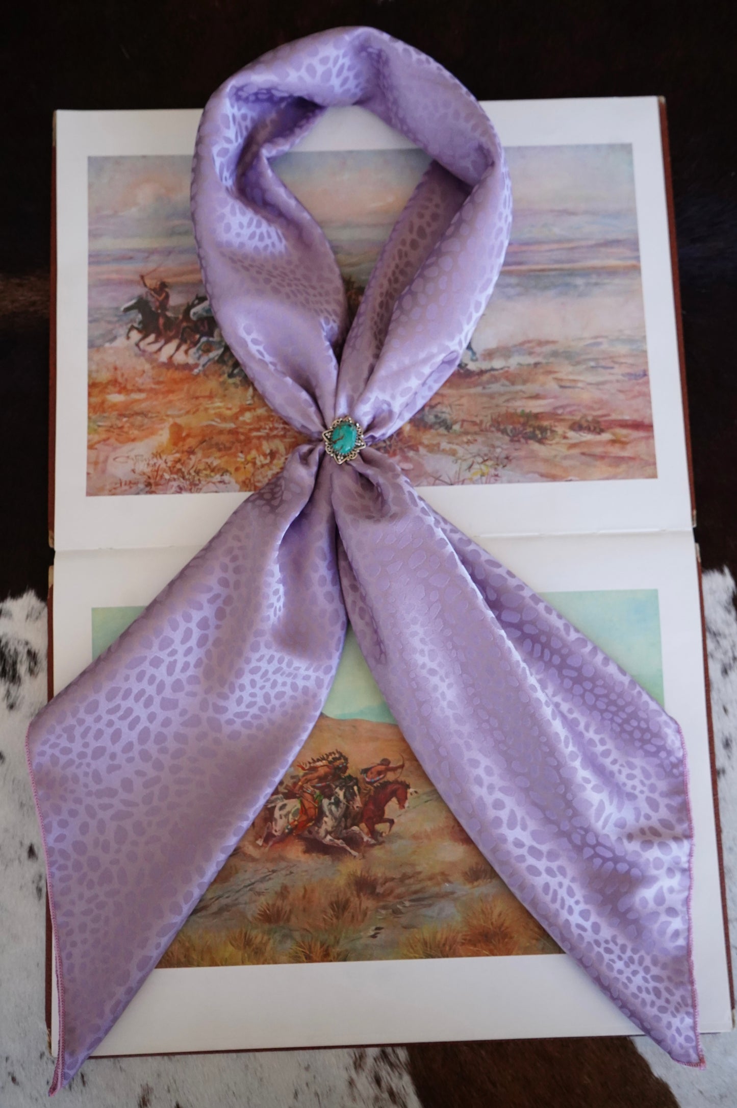 Spotted Jacquard DS Wild Rags