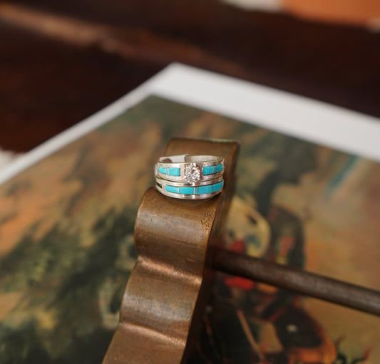 Wilbert Muskeet Turquoise Engagement Rings