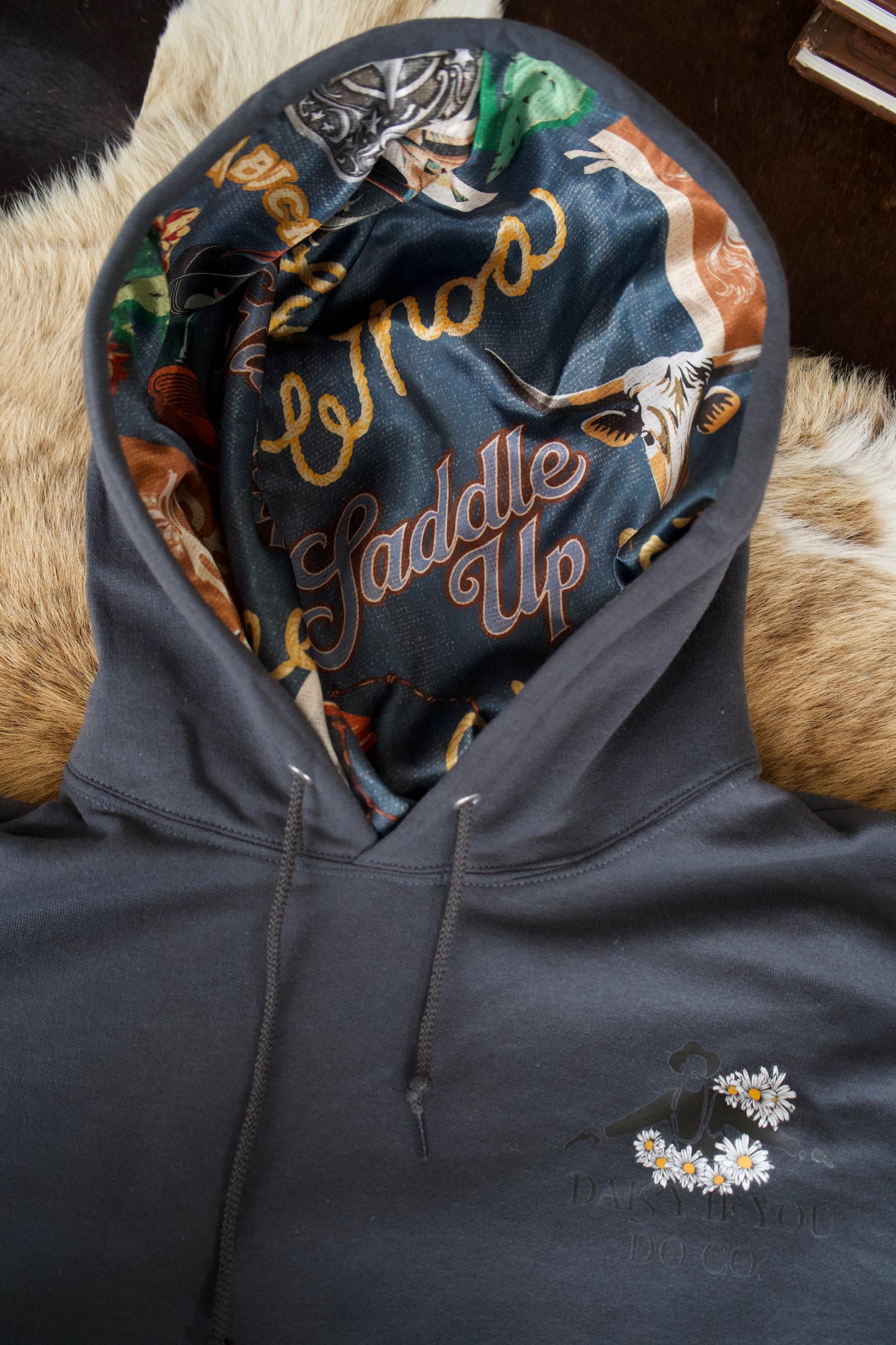 Satin Lined Western Hoodies - DiYDCo ORIGINALS