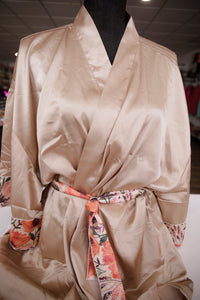 Satin Robes With Pockets