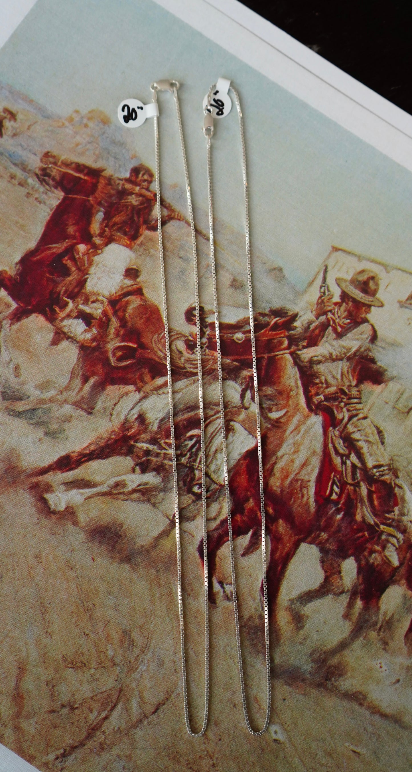 Italy Sterling Silver No Tangle Necklace Chains