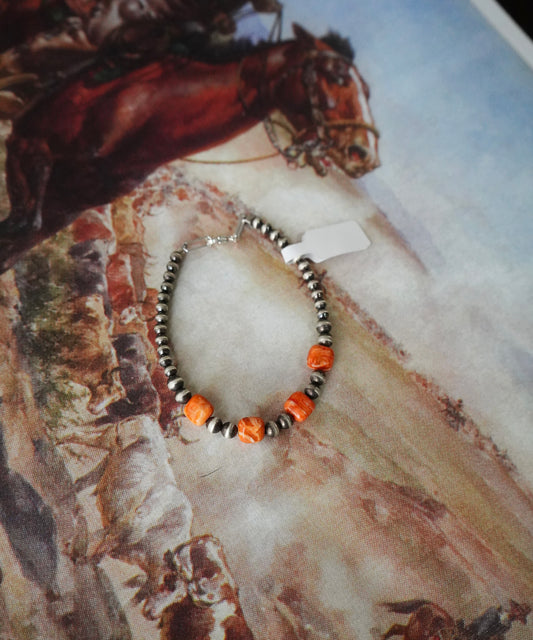Sterling Silver Pearl Clasp Bracelets
