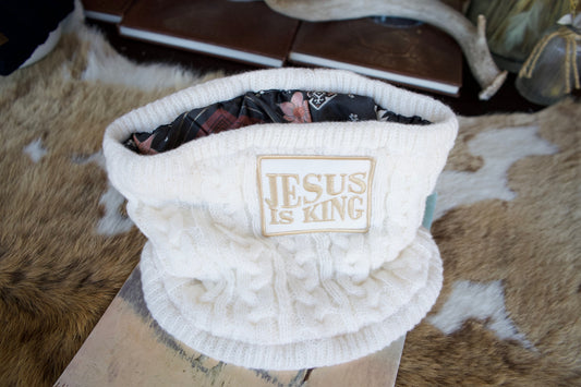 Powerful Patches on Satin Lined Beanies, Neckwarmers & Headbands