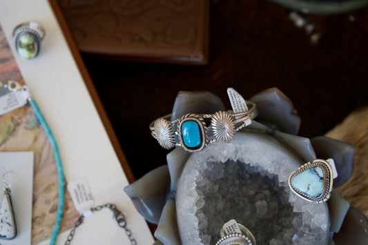 Annie Spencer Kingman Turquoise Cuff