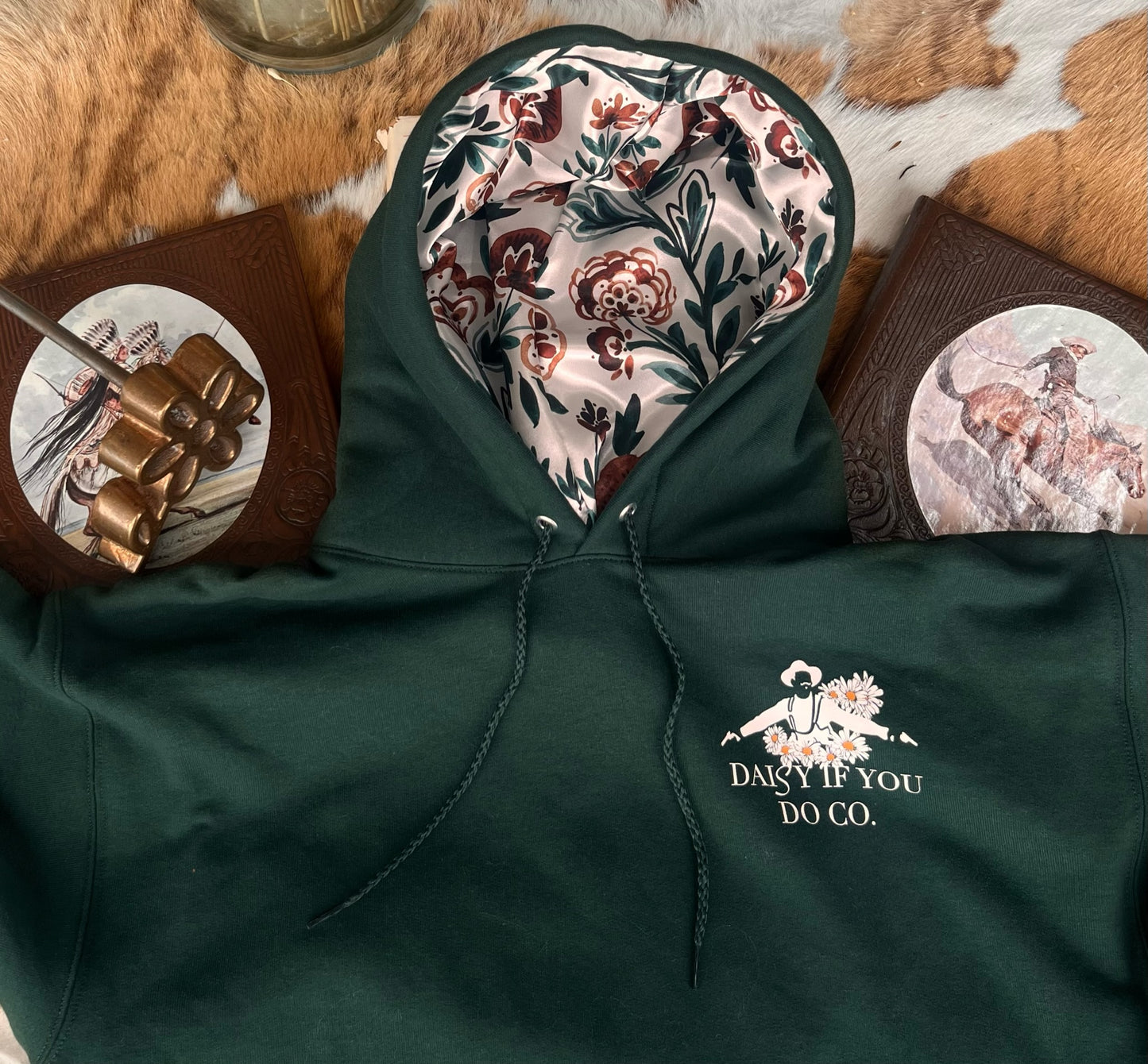 Satin Lined Western Hoodies - DiYDCo ORIGINALS