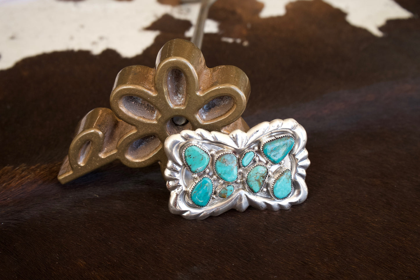 Turquoise Belt Buckle