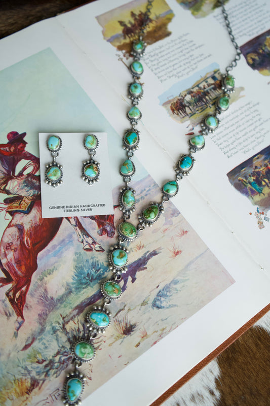 Sheryl Martinez Sonoran Gold Turquoise Set