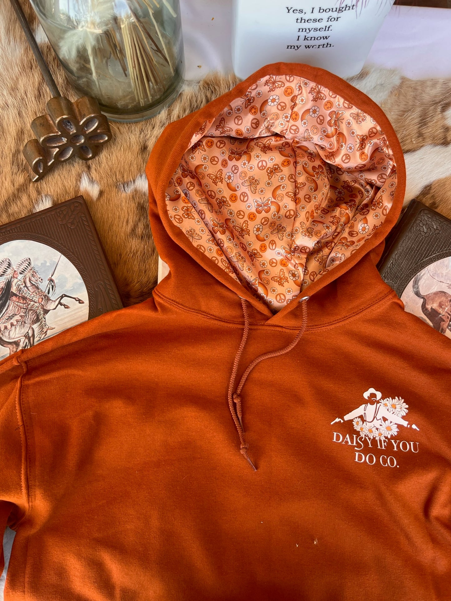 Satin Lined Western Hoodies - DiYDCo ORIGINALS