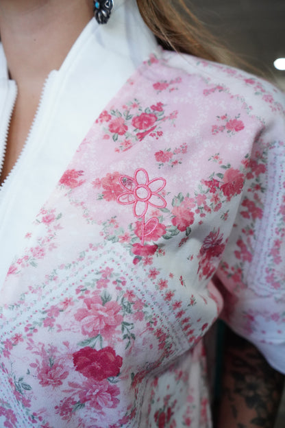 Daisy Branded Pink Floral Patchwork Set