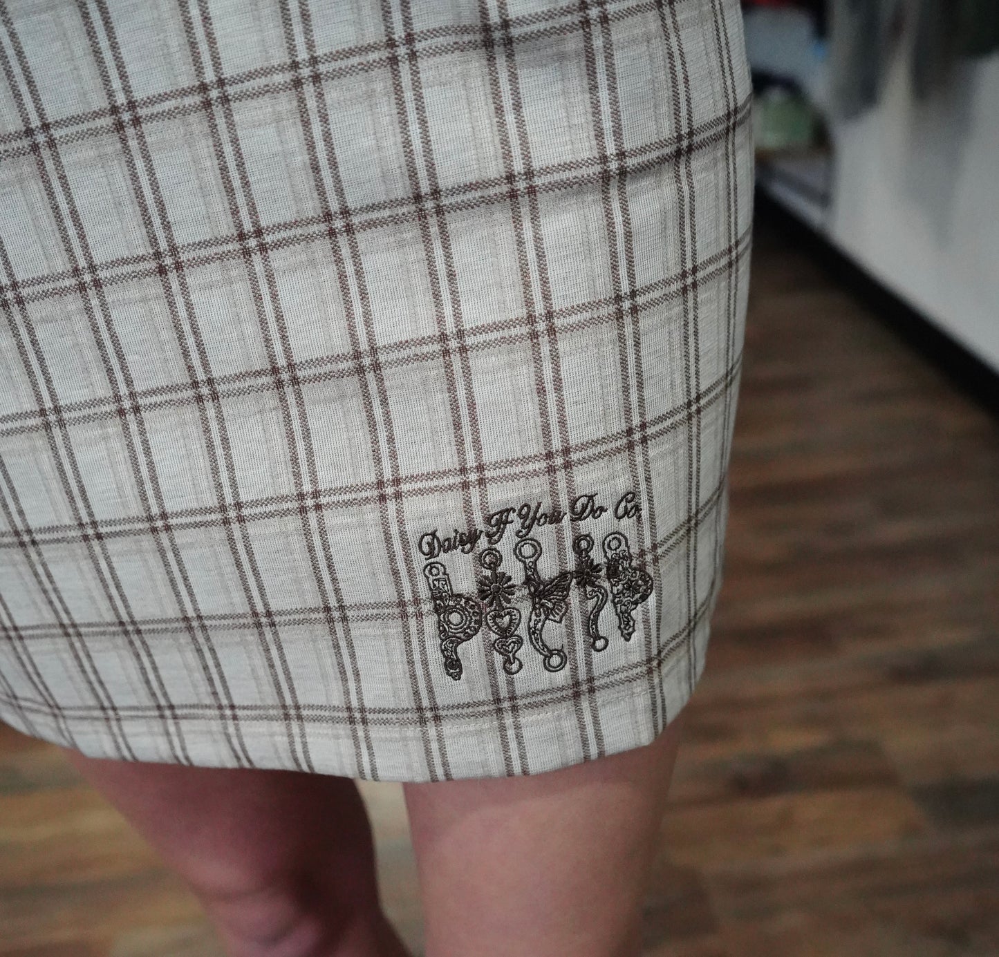 Daisy Spade Plaid Dress