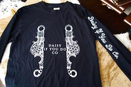 Daisy Spade Long Sleeve Shirt Comfort Colors