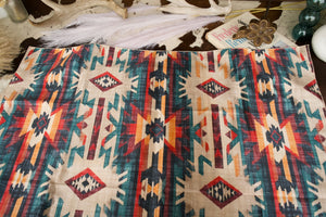 Sunset Woven Aztec Wild Rag