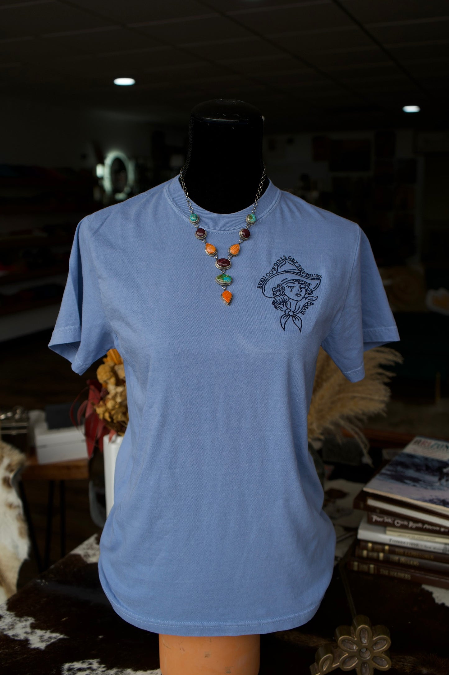 Cowgirls Cry (Sometimes) Comfort Colors Unisex T-Shirt